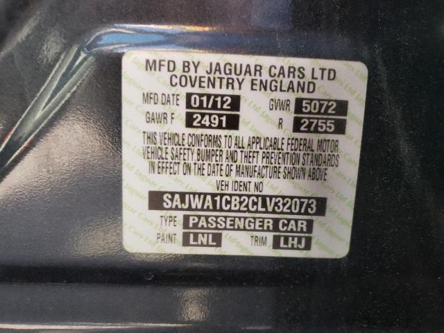 Photo 10 from auction – 2012 JAGUAR XJ with VIN SAJWA1CB2CLV32073