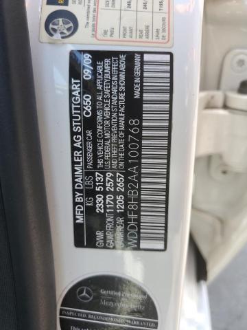 Photo 10 from auction – 2010 MERCEDES-BENZ E 350 4MAT with VIN WDDHF8HB2AA100768