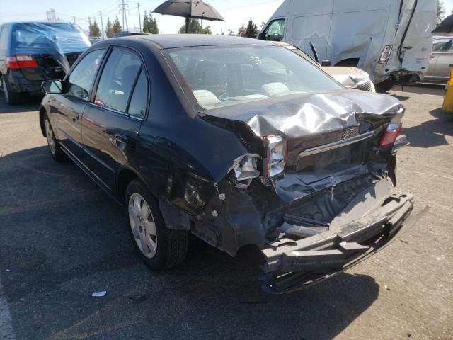 Photo 3 from auction – 2002 HONDA CIVIC EX with VIN 2HGES25792H606432