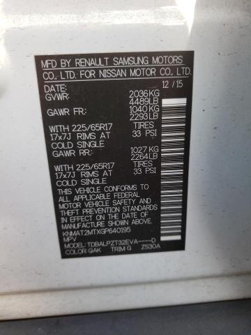 Photo 10 from auction – 2016 NISSAN ROGUE S with VIN KNMAT2MTXGP640195