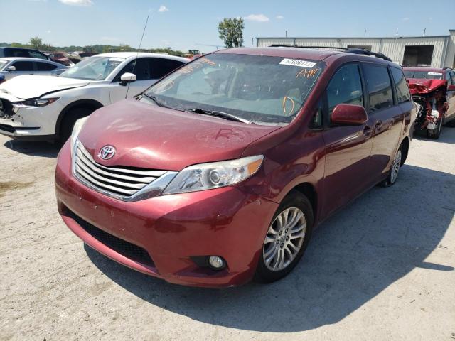 Photo 2 from auction – 2013 TOYOTA SIENNA XLE with VIN 5TDYK3DC3DS369344