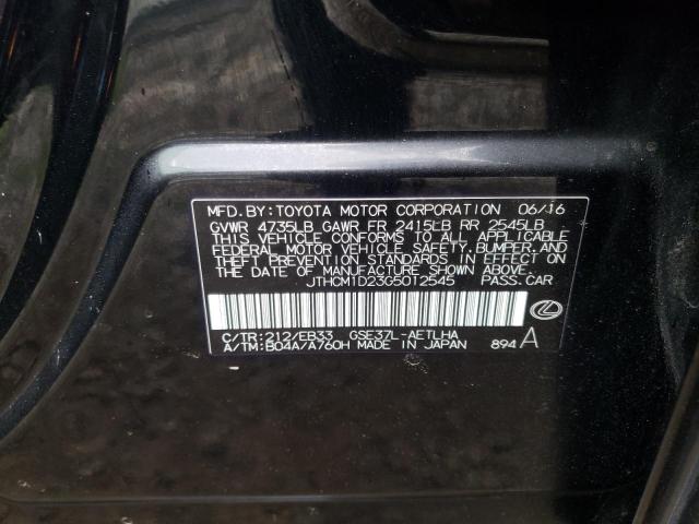 Photo 10 from auction – 2016 LEXUS IS 300 with VIN JTHCM1D23G5012545