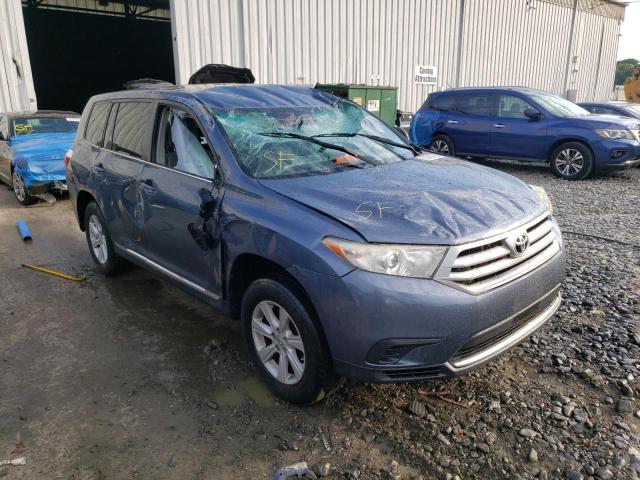 TOYOTA HIGHLANDER 2013 with VIN 5TDZK3EH4DS100266 - Photo from auction