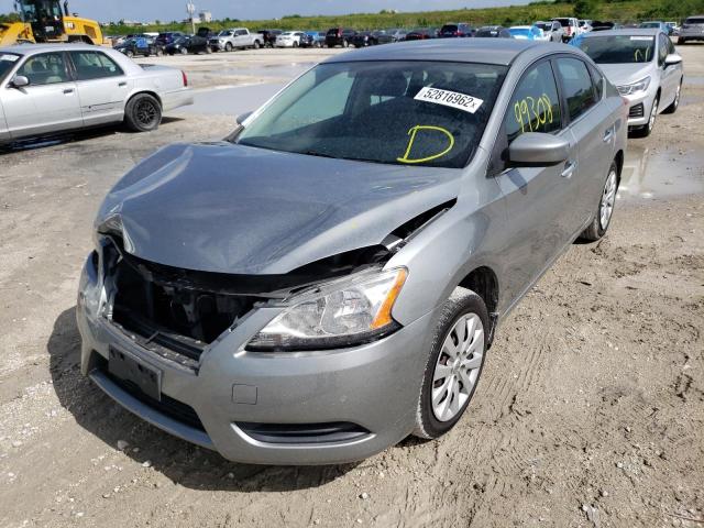 Photo 2 from auction – 2014 NISSAN SENTRA S with VIN 3N1AB7AP4EY299575