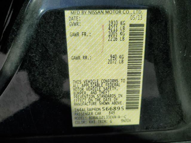Photo 10 from auction – 2013 NISSAN ALTIMA with VIN 1N4AL3AP4DN566895