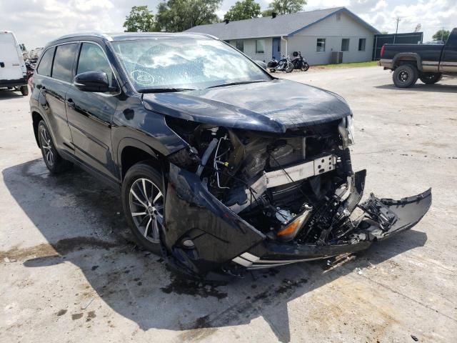 Photo 1 from auction – 2019 TOYOTA HIGHLANDER with VIN 5TDJZRFH9KS621880