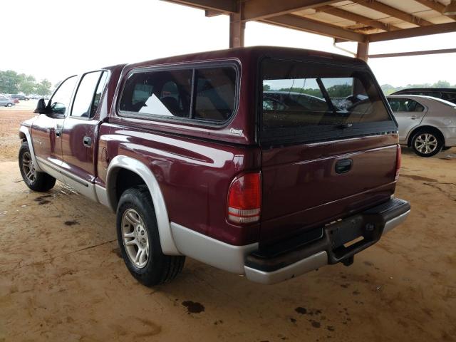 Photo 3 from auction – 2002 DODGE DAKOTA QUA with VIN 1B7HL48NX2S532980