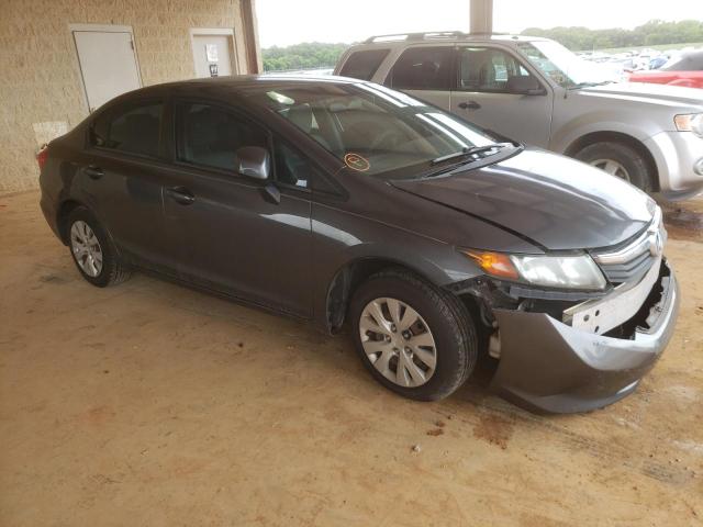 HONDA CIVIC LX 2012 with VIN 19XFB2F52CE103791 - Photo from auction