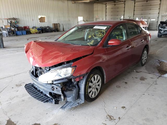 Photo 2 from auction – 2016 NISSAN SENTRA S with VIN 3N1AB7AP2GL667235