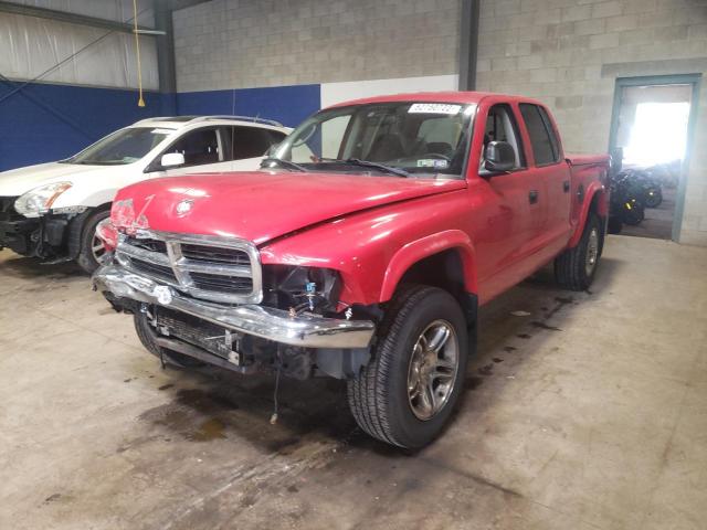 Photo 2 from auction – 2004 DODGE DAKOTA QUA with VIN 1D7HG48N44S691247