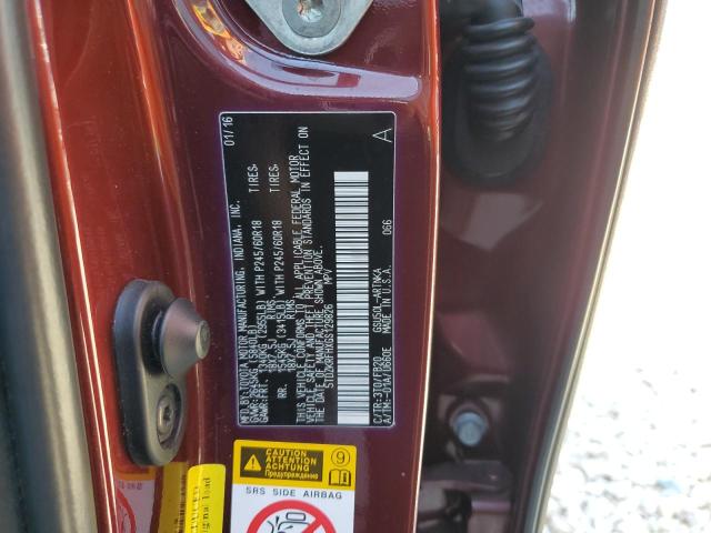Photo 10 from auction – 2016 TOYOTA HIGHLANDER with VIN 5TDZKRFHXGS129826
