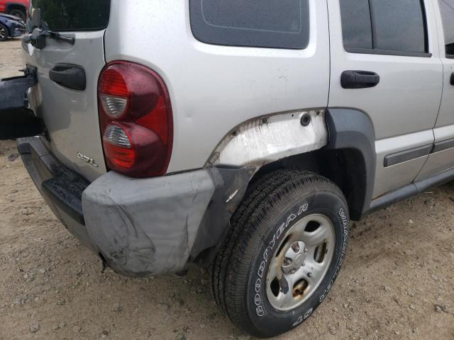 Photo 9 from auction – 2007 JEEP LIBERTY SP with VIN 1J4GL48K57W701105