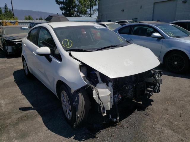 KIA RIO LX 2016 with VIN KNADM4A36G6565833 - Photo from auction