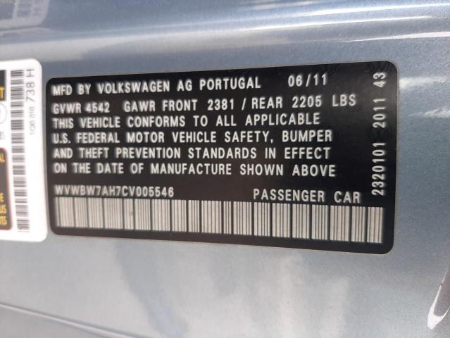 Photo 10 from auction – 2012 VOLKSWAGEN EOS KOMFOR with VIN WVWBW7AH7CV005546
