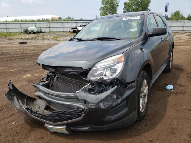 Photo 2 from auction – 2017 CHEVROLET EQUINOX LS with VIN 2GNALBEK5H1534443