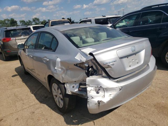 Photo 3 from auction – 2012 HONDA CIVIC LX with VIN 19XFB2F57CE338252