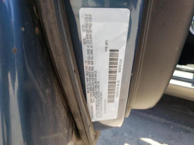 Photo 10 from auction – 2005 SUBARU LEGACY OUT with VIN 4S4BP61C657374235