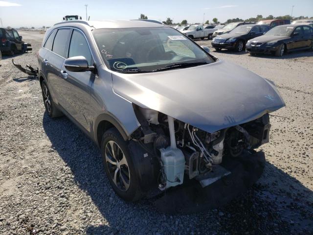 KIA SORENTO EX 2017 with VIN 5XYPH4A54HG283887 - Photo from auction