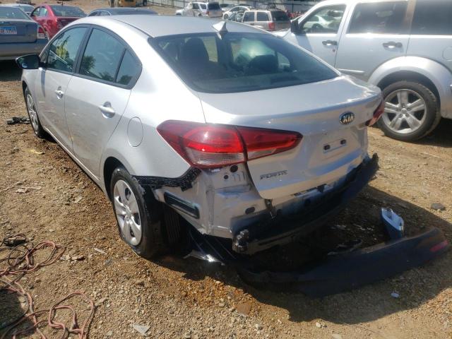 Photo 3 from auction – 2017 KIA FORTE LX with VIN 3KPFL4A76HE070254