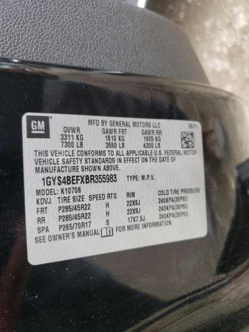 Photo 10 from auction – 2011 CADILLAC ESCALADE L with VIN 1GYS4BEFXBR355983