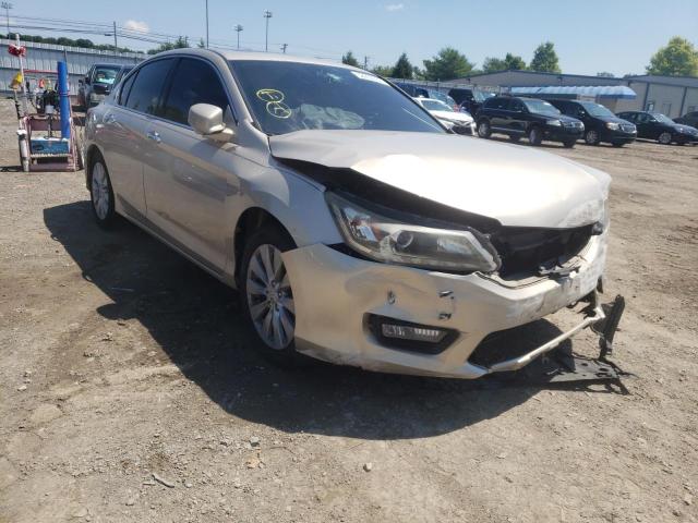 HONDA ACCORD EXL 2014 with VIN 1HGCR3F87EA018564 - Photo from auction