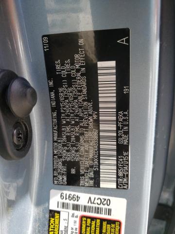 Photo 10 from auction – 2010 TOYOTA SIENNA CE with VIN 5TDKK4CC4AS338967