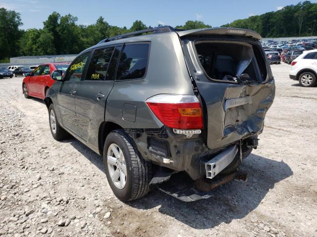 Photo 3 from auction – 2010 TOYOTA HIGHLANDER with VIN JTEBK3EH5A2154935