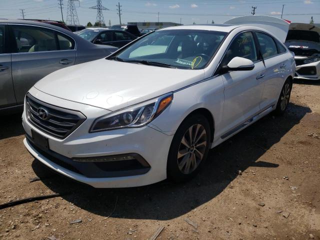 Photo 2 from auction – 2017 HYUNDAI SONATA SPO with VIN 5NPE34AF2HH512400