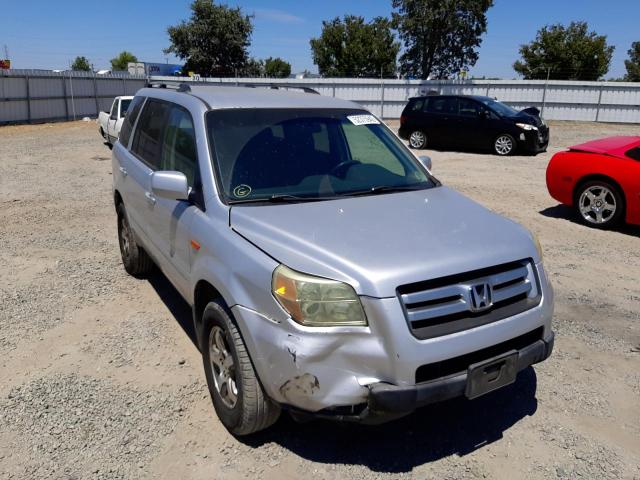 HONDA PILOT 2006 with VIN 5FNYF28496B012078 - Photo from auction
