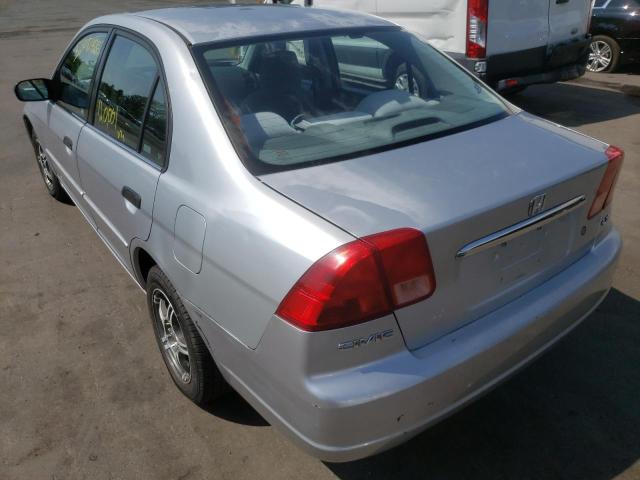 Photo 3 from auction – 2001 HONDA CIVIC LX with VIN 2HGES16531H549702