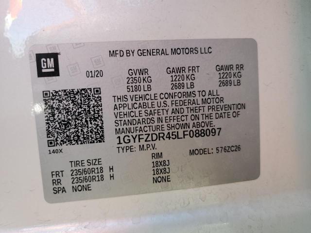 Photo 10 from auction – 2020 CADILLAC XT4 PREMIU with VIN 1GYFZDR45LF088097