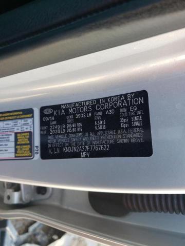 Photo 10 from auction – 2015 KIA SOUL with VIN KNDJN2A27F7767622