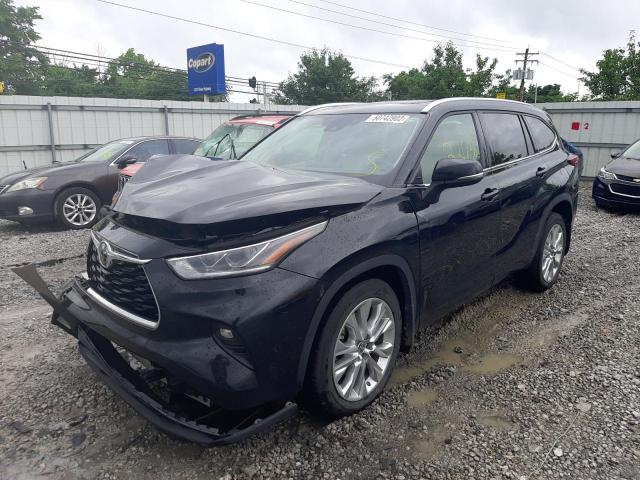 Photo 2 from auction – 2021 TOYOTA HIGHLANDER with VIN 5TDDZRBH3MS083392
