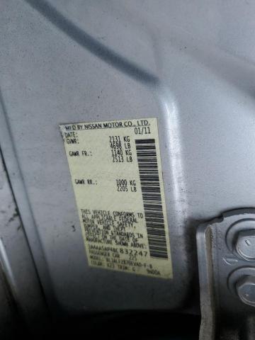 Photo 10 from auction – 2011 NISSAN MAXIMA S with VIN 1N4AA5AP4BC832247