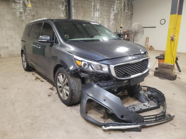 KIA SEDONA 2015 with VIN KNDME5C17F6043521 - Photo from auction