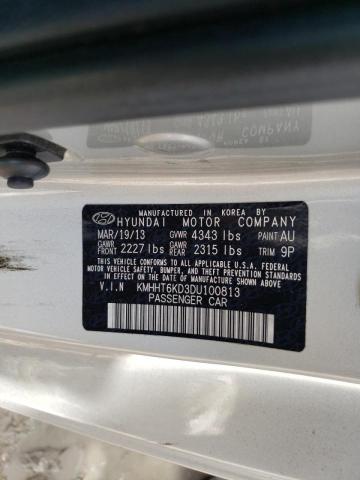 Photo 10 from auction – 2013 HYUNDAI GENESIS CO with VIN KMHHT6KD3DU100813