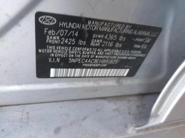 Photo 10 from auction – 2014 HYUNDAI SONATA SE with VIN 5NPEC4AC8EH891825