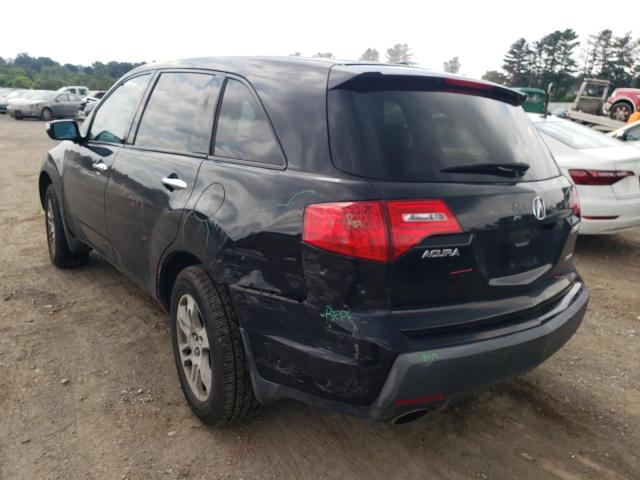 Photo 3 from auction – 2007 ACURA MDX TECHNO with VIN 2HNYD28447H538145