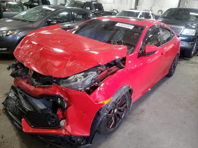 Photo 2 from auction – 2017 HONDA CIVIC SI with VIN 2HGFC1E59HH707523