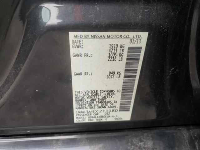 Photo 10 from auction – 2013 NISSAN ALTIMA 2.5 with VIN 1N4AL3AP3DC211180