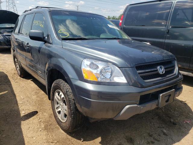 Photo 1 from auction – 2005 HONDA PILOT EXL with VIN 5FNYF18605B000931