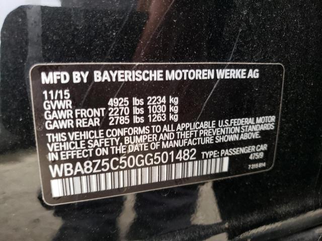 Photo 10 from auction – 2016 BMW 328 XIGT S with VIN WBA8Z5C50GG501482