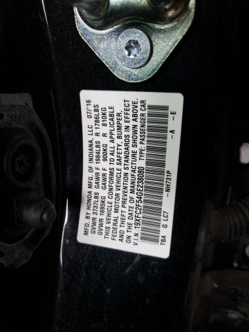 Photo 10 from auction – 2016 HONDA CIVIC LX with VIN 19XFC2F54GE238080