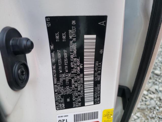 Photo 10 from auction – 2015 TOYOTA SIENNA XLE with VIN 5TDYK3DC2FS688186