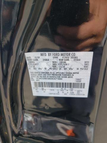 Photo 10 from auction – 2010 FORD ESCAPE LIM with VIN 1FMCU0EG9AKA71660