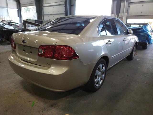 Photo 4 from auction – 2008 KIA OPTIMA LX with VIN KNAGE123485255985