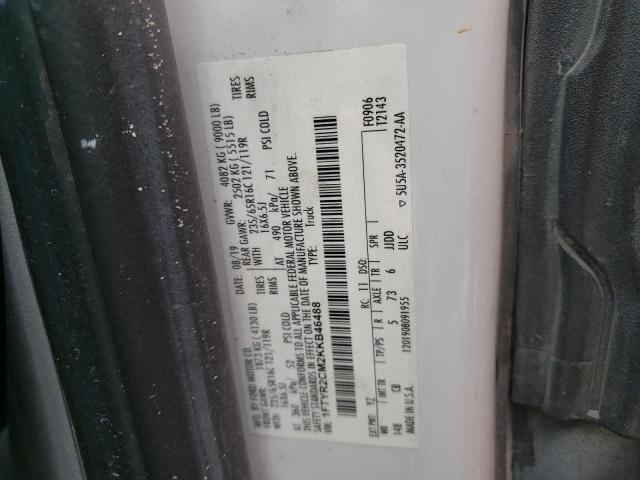 Photo 10 from auction – 2019 FORD TRANSIT T- with VIN 1FTYR2CM2KKB46488