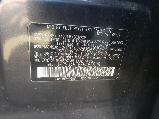 Photo 10 from auction – 2014 SUBARU FORESTER 2 with VIN JF2SJAHC6EH455925