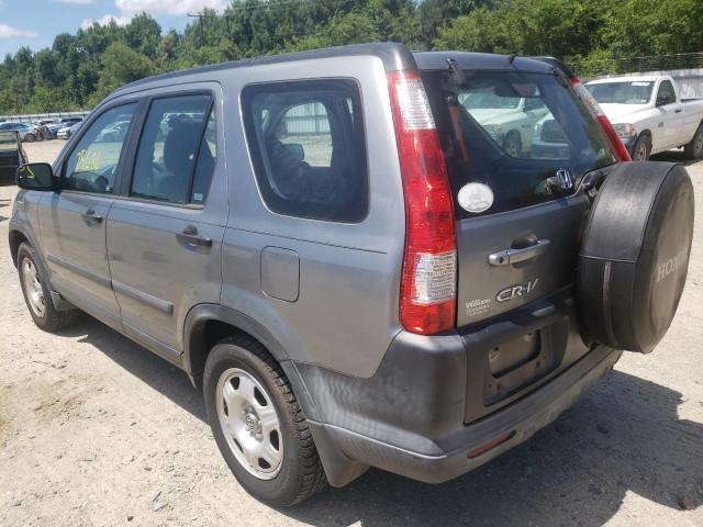 Photo 3 from auction – 2005 HONDA CR-V LX with VIN SHSRD68575U309366