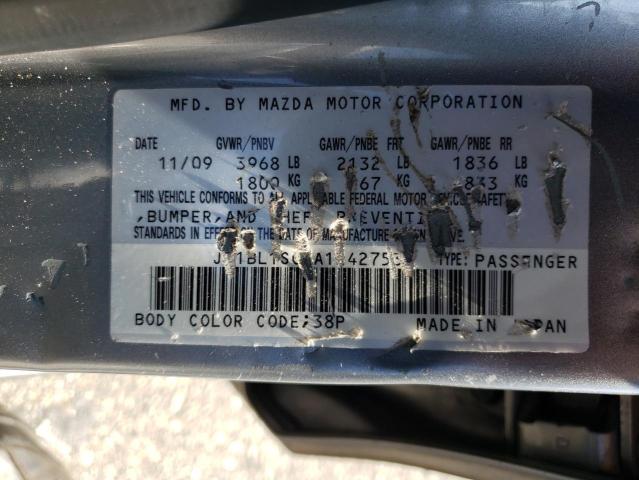 Photo 10 from auction – 2010 MAZDA 3 I with VIN JM1BL1SG2A1242753